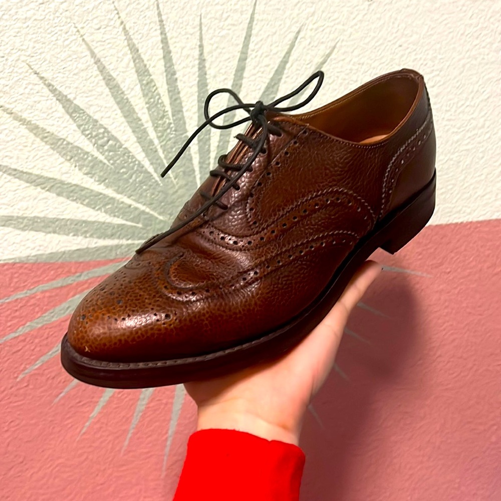 CHURCH’S made in England leather oxfords